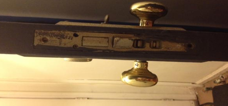 Old Mortise Lock Replacement in South Pasadena
